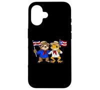 Carcasa para iPhone 16 Costa Rica Puerto Rico Raíces Bandera Costarricense