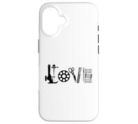 Carcasa para iPhone 16 Costura Love Tools Costurera Sastre Quilter