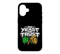 Carcasa para iPhone 16 Craft Beer Homebrewer In Yeast We Trust