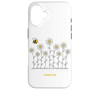 Carcasa para iPhone 16 Creciendo con Jesús 2 Pedro 3:18 Oración de adoración Cristiana