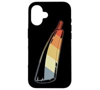 Carcasa para iPhone 16 Cricket Bat Vintage Style Bat-and-Ball Juego