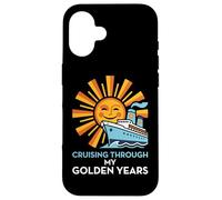 Carcasa para iPhone 16 Cruising Through My Golden Years Jubilado Vacacionista