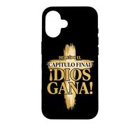 Carcasa para iPhone 16 Cruz Cristiana española Jesús Escritura Religiosa Biblia Dios