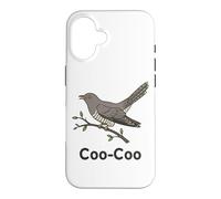 Carcasa para iPhone 16 Cuckoo Bird Meme Diciendo Coo-Coo Pájaro India Cuckoo Birds