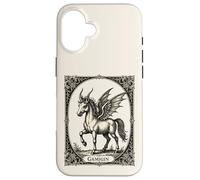 Carcasa para iPhone 16 Cuernos, alas y susurros Gamigin Rises