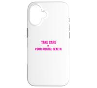 Carcasa para iPhone 16 Cuida tu Salud Mental