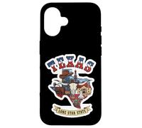 Carcasa para iPhone 16 Cultura Vaquera y Herencia del Estado de Texas