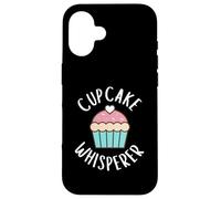 Carcasa para iPhone 16 Cup Cake Whisperer Best Dessert Viral Cup Cake Recipe Bakery