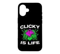 Carcasa para iPhone 16 Custom Mechanical Keyboard Clicky Is Life