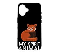 Carcasa para iPhone 16 Cute Fox My Spirit Animal Funny Fox