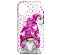 Carcasa para iPhone 16 Cute GNOME Valentines Decor For Couples and GNOME Lover