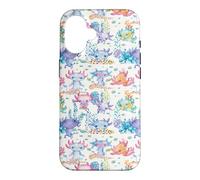 Carcasa para iPhone 16 Cute Kawaii Kids Womens Girls Watercolor Axolotl Lover