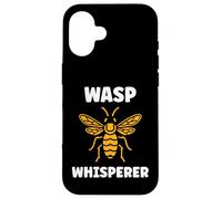 Carcasa para iPhone 16 Cute Little Wasp Funny Minimalist Simple Whisperer Wasp