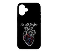 Carcasa para iPhone 16 CVICU Cardiac Nurse Anatomy Cardiology Cardiologist Heart