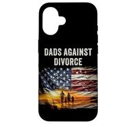 Carcasa para iPhone 16 Dads Against Divorce - Conservative Men's Pro-Marriage USA