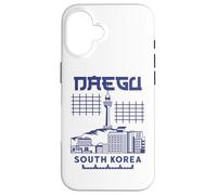 Carcasa para iPhone 16 Daegu Vacation Holiday Bandera de Corea del Sur