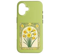 Carcasa para iPhone 16 Daffodil Radiance La Flor Naciente de Marzo