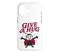 Carcasa para iPhone 16 Dale un Abrazo a Ladybug, Feliz y Divertido último día de Verano Escolar