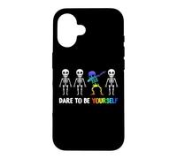 Carcasa para iPhone 16 Dare to Be Yourself Shirt | Cute LGBT Pride T-Shirt