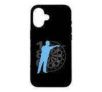 Carcasa para iPhone 16 Dart 180 - Diana para Dardos, diseño Retro