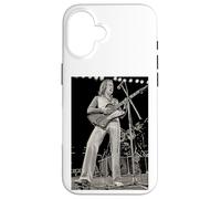 Carcasa para iPhone 16 Dave Mason Traffic Live Rock Guitarrista por Dick Barnatt