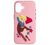 Carcasa para iPhone 16 DC Super Hero Girls Supergirl Stars