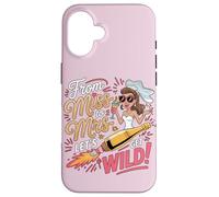 Carcasa para iPhone 16 De Miss To Mrs Lets Get Wild Bachelorette Party