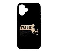 Carcasa para iPhone 16 Diccionario Packie Massachusetts Argot Boston Humor Local