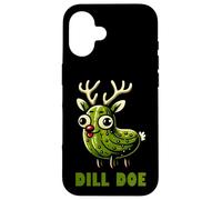 Carcasa para iPhone 16 Dill Doe Divertido Humor Adulto Divertido Juego de Palabras de Ciervo