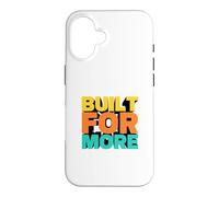 Carcasa para iPhone 16 Diseñado para más Texto Diseño de Estilo 3D