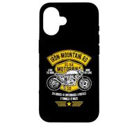 Carcasa para iPhone 16 Diseño de Motocicleta Iron Mountain Road US-16A Dakota del Sur