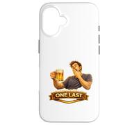 Carcasa para iPhone 16 Diseño Retro de One Last Beer Night
