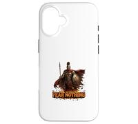 Carcasa para iPhone 16 Diseño Valiente de la Fuerza del Guerrero Espartano intrépido