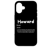 Carcasa para iPhone 16 Disfraz Personalizado Personalizado de Howard Definition para Howards