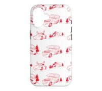 Carcasa para iPhone 16 Disney and Pixar's Cars Radiator Springs Christmas Pattern