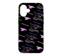 Carcasa para iPhone 16 Disney Dumbo Pink Elephants Sensational Marvel in the Sky