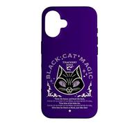 Carcasa para iPhone 16 Disney Hocus Pocus Thackery Binx Black Cat Magic Halloween