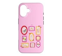 Carcasa para iPhone 16 Disney Winnie the Pooh Cross Stitch Frames 100th Anniversary