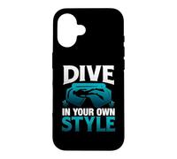 Carcasa para iPhone 16 Dive In Your Own Style Funny Scuba Dive Diver Diving