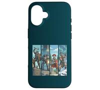 Carcasa para iPhone 16 Diverse Warriors: Pintura vikinga Romana en Miniatura