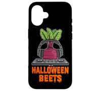 Carcasa para iPhone 16 Divertido Disfraz de Halloween para DJ y Disc Jockey