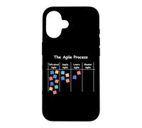 Carcasa para iPhone 16 Divertido Proceso de Agile AOE.