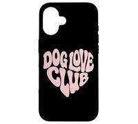 Carcasa para iPhone 16 Dog Love Club X Club DE Amor DE Perros - Perros Dog Lover