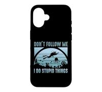 Carcasa para iPhone 16 Don't Follow Me I Do Stupid Things Scuba Dive Diver Diving