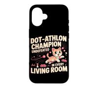 Carcasa para iPhone 16 Dot ATHLON Champion Undefeated IN Every Living Room
