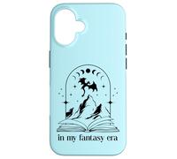 Carcasa para iPhone 16 Dragon Book Dragons and Books Book Dragon In My Fantasy Era