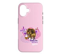 Carcasa para iPhone 16 DreamWorks Madagascar Valentine’s Day Alex and Penguins