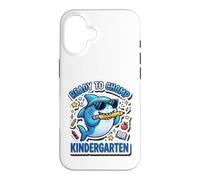 Carcasa para iPhone 16 eady to Chomp Kindergarten Shark First Day of School