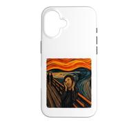 Carcasa para iPhone 16 ECCE Homo Scream Cecilia Divertido Cool gráfico Jesus