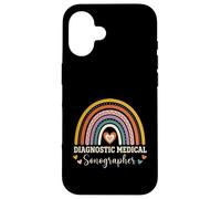 Carcasa para iPhone 16 Ecografía ecografía médica de diagnóstico RDCS